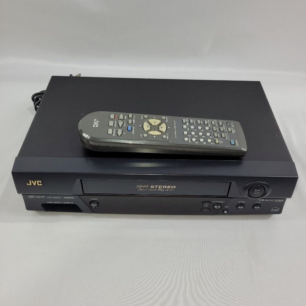 JVC HR-A592U Hi-Fi Stereo VHS VCR Video Cassette Recorder